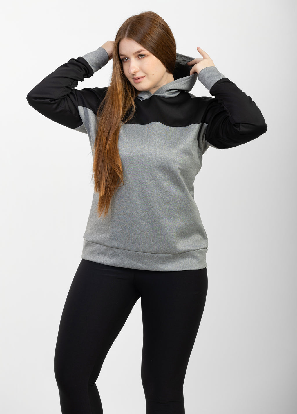 Colorful winter hoodie
