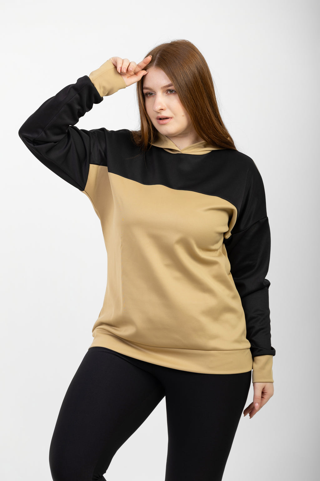Colorful winter hoodie