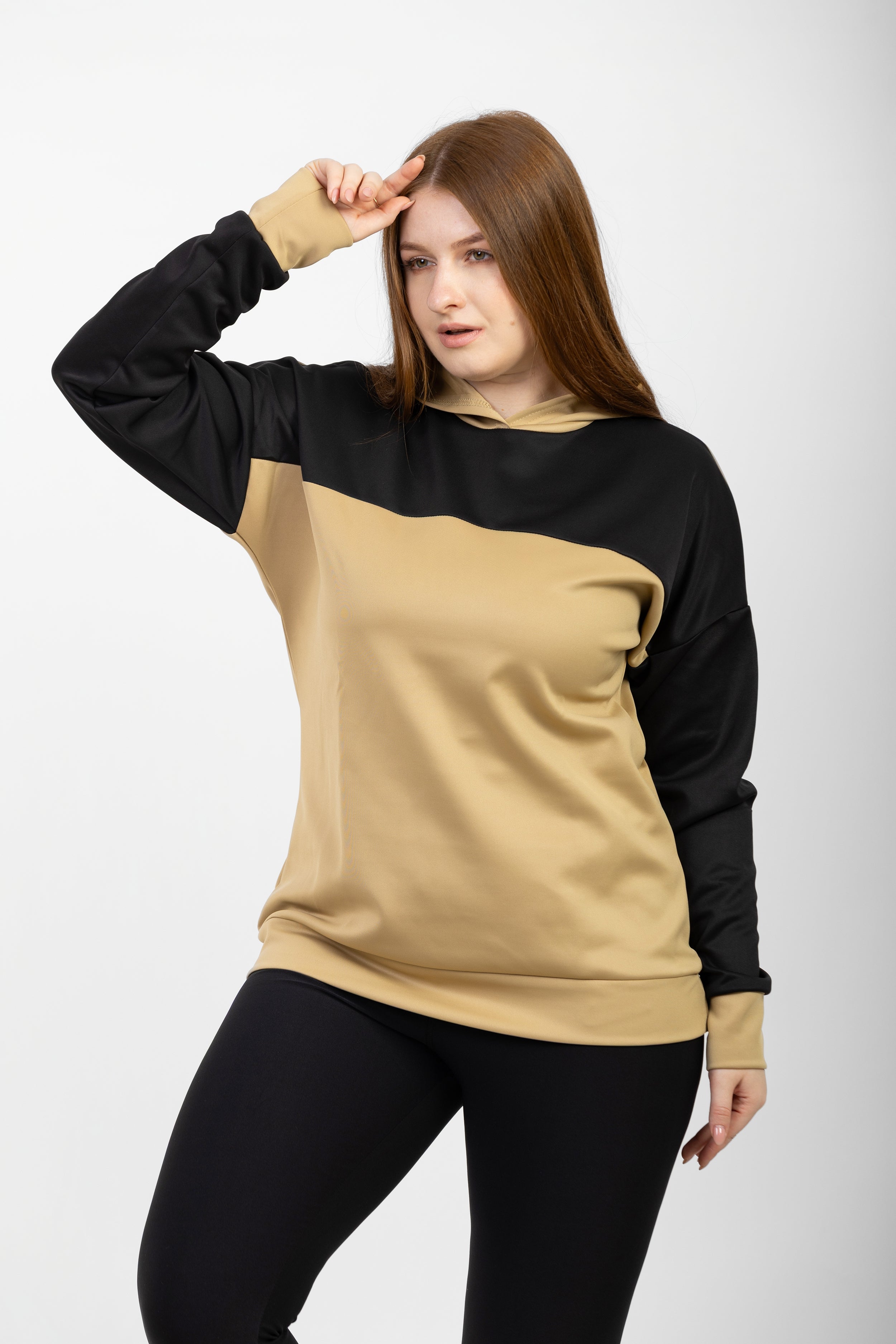 Colorful winter hoodie