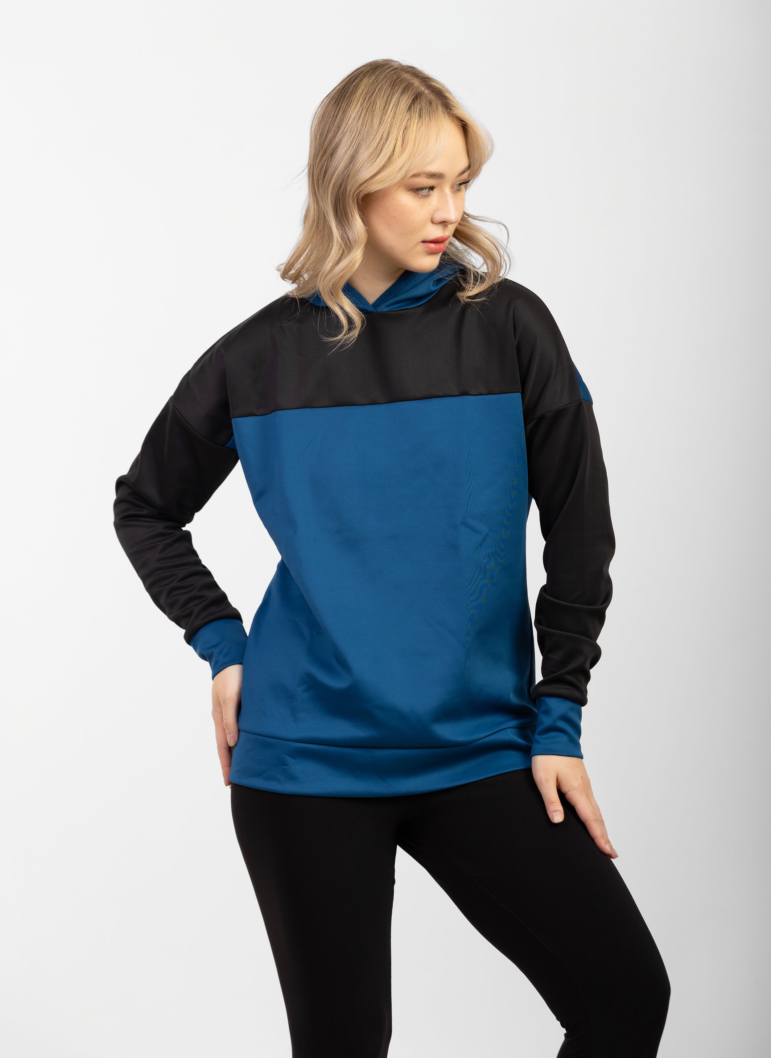 Colorful winter hoodie
